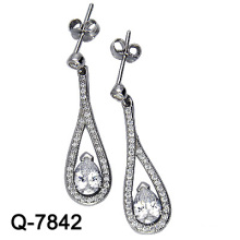 Latest Styles Earrings 925 Silver Jewelry (Q-7842. JPG)